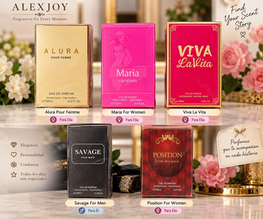 Colección de Perfumes Surtidos para Hombre y Mujer