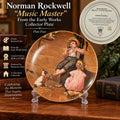 Plato de Colección Norman Rockwell “Music Master” – Edición Limitada #928/15,000 – Fairmont 1980