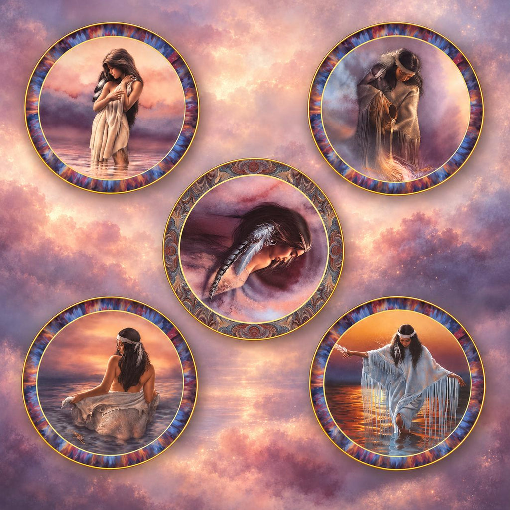 Lee Bogle – Set de 5 Platos de Colección – Bradford Exchange