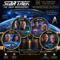 Star Trek: The Next Generation – Colección de Platos The Episodes – Set de 4 con Certificados
