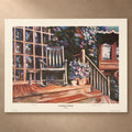 Grandma’s Porch de Judy Boyle – Lámina firmada y numerada 147/250 con certificado de autenticidad