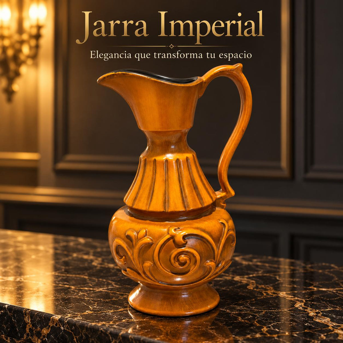 Jarra Imperial decorativa — 12 pulgadas