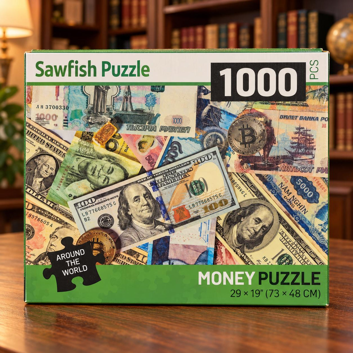 Dinero del Mundo — Rompecabezas Sawfish de 1,000 piezas