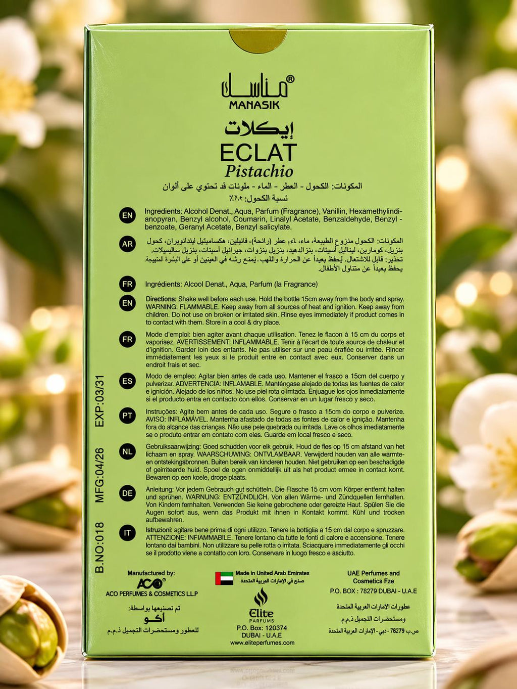 Eclat Pistachio