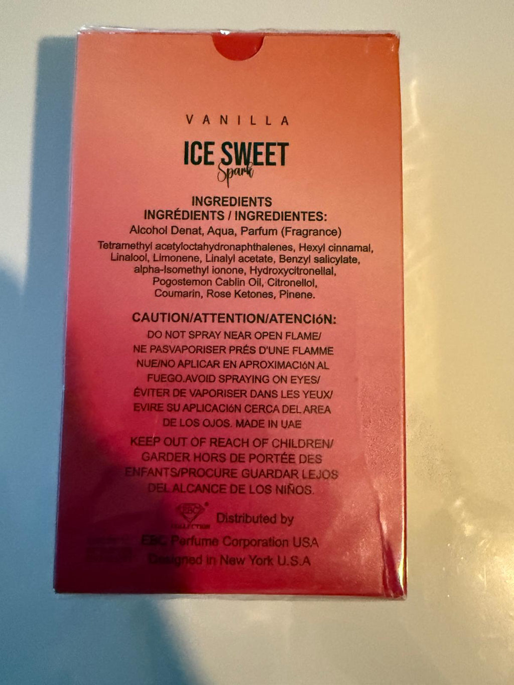 Vanilla Ice Sweet