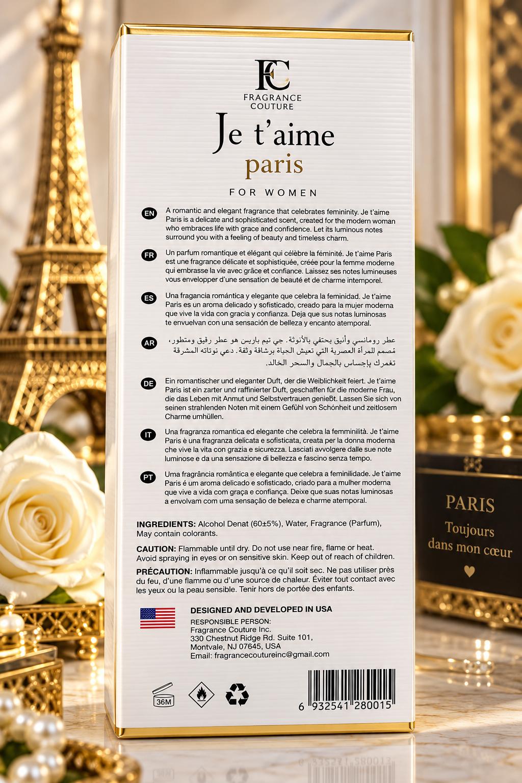 Je T'aime Paris