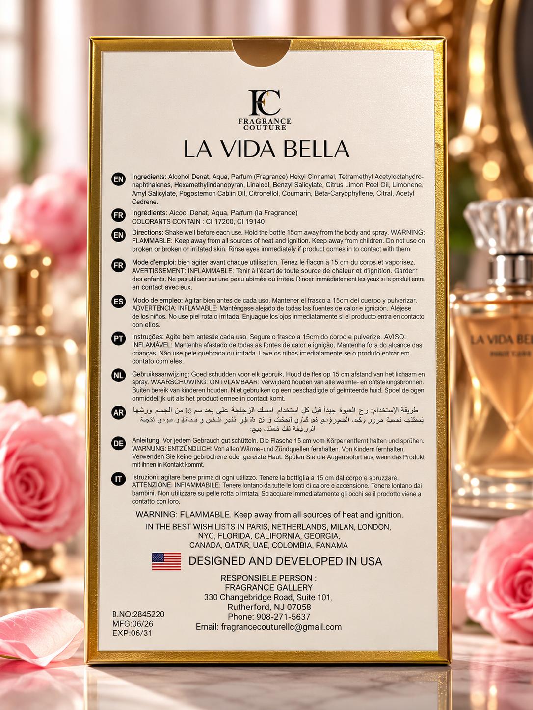 La Vida Bella para Mujer