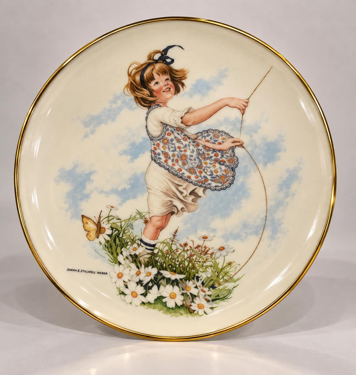 Platos Decorativos de porcelana fina vintage-Edicion Limitada