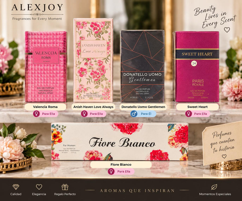Colección de Perfumes Surtidos para Hombre y Mujer