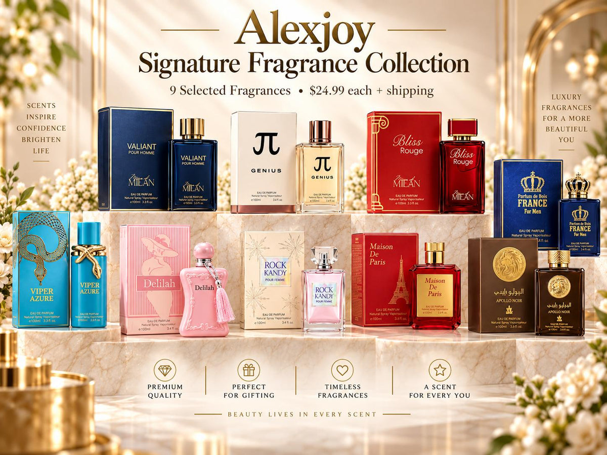 Colección de Fragancias Alexjoy Signature